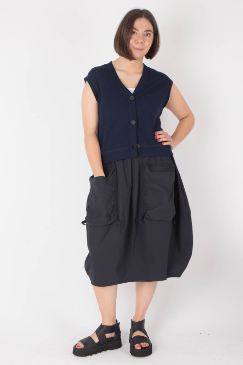 Rundholz Black Label Skirt RH100359 ,By Basics Box Vest BB100151 ,Lofina Sandal LF240311 