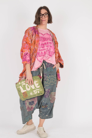 mp100355 - Magnolia Pearl Patchwork Kei Kimono @ Walkers.Style buy women's clothes online or at our Norwich shop.