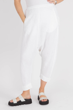 bb105060 - By Basics Linen Harem Pants @ Walkers.Style buy women's clothes online or at our Norwich shop.