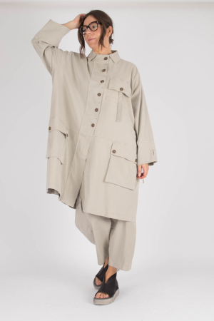 lb240252 - Lurdes Bergada Oversize Jacket @ Walkers.Style women's and ladies fashion clothing online shop
